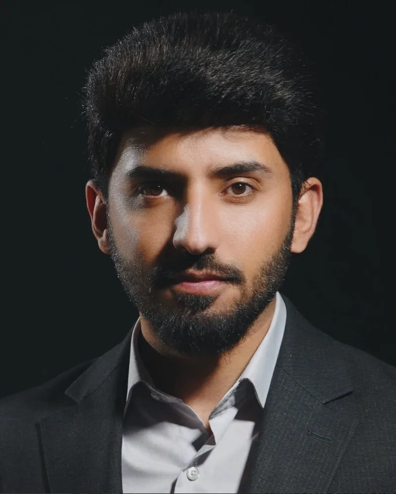 Portrait of Rawaz A. Muhammed, founder of Renus